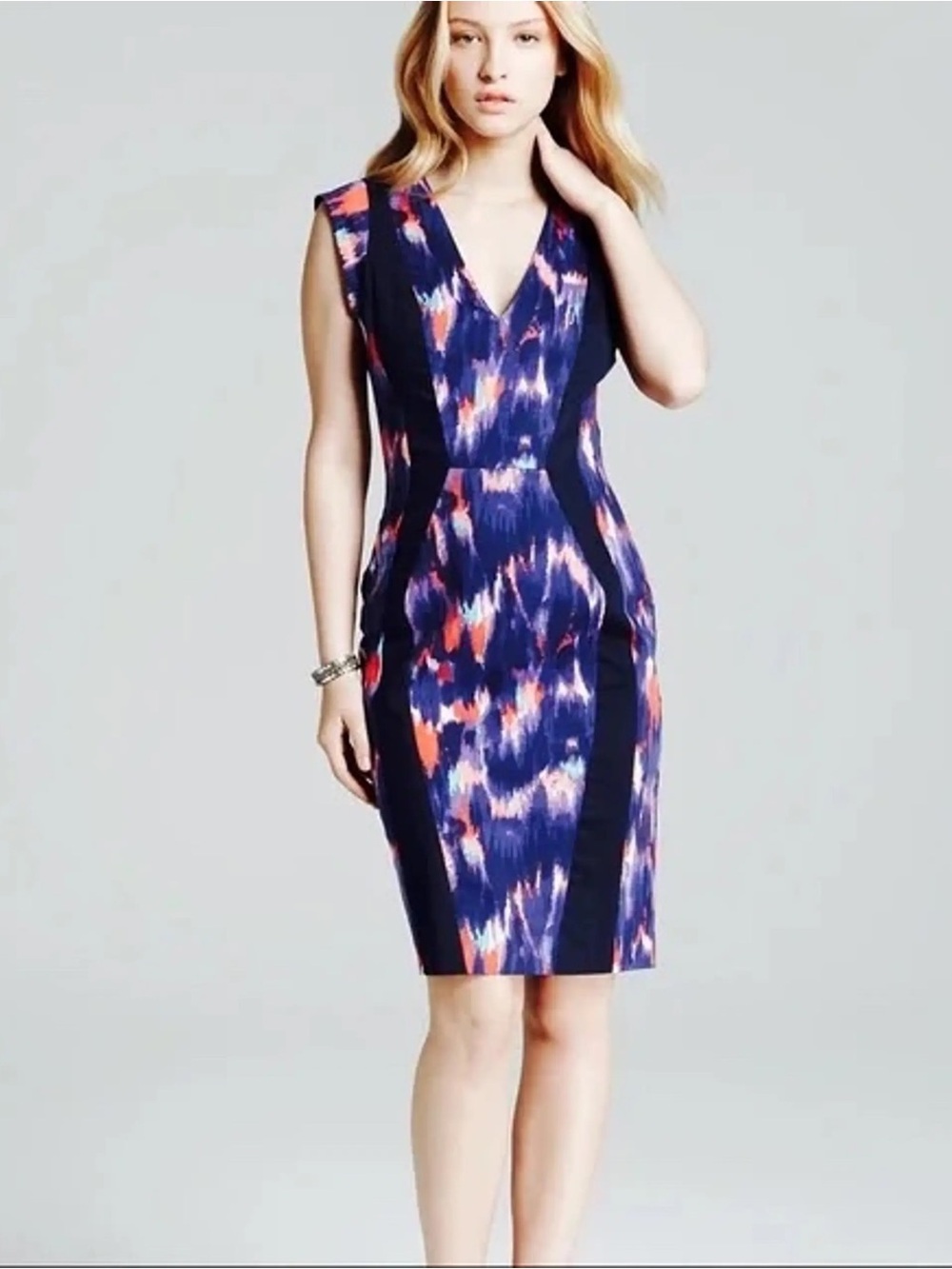 FRENCH CONNECTION Electric Avenue Graphic Dress